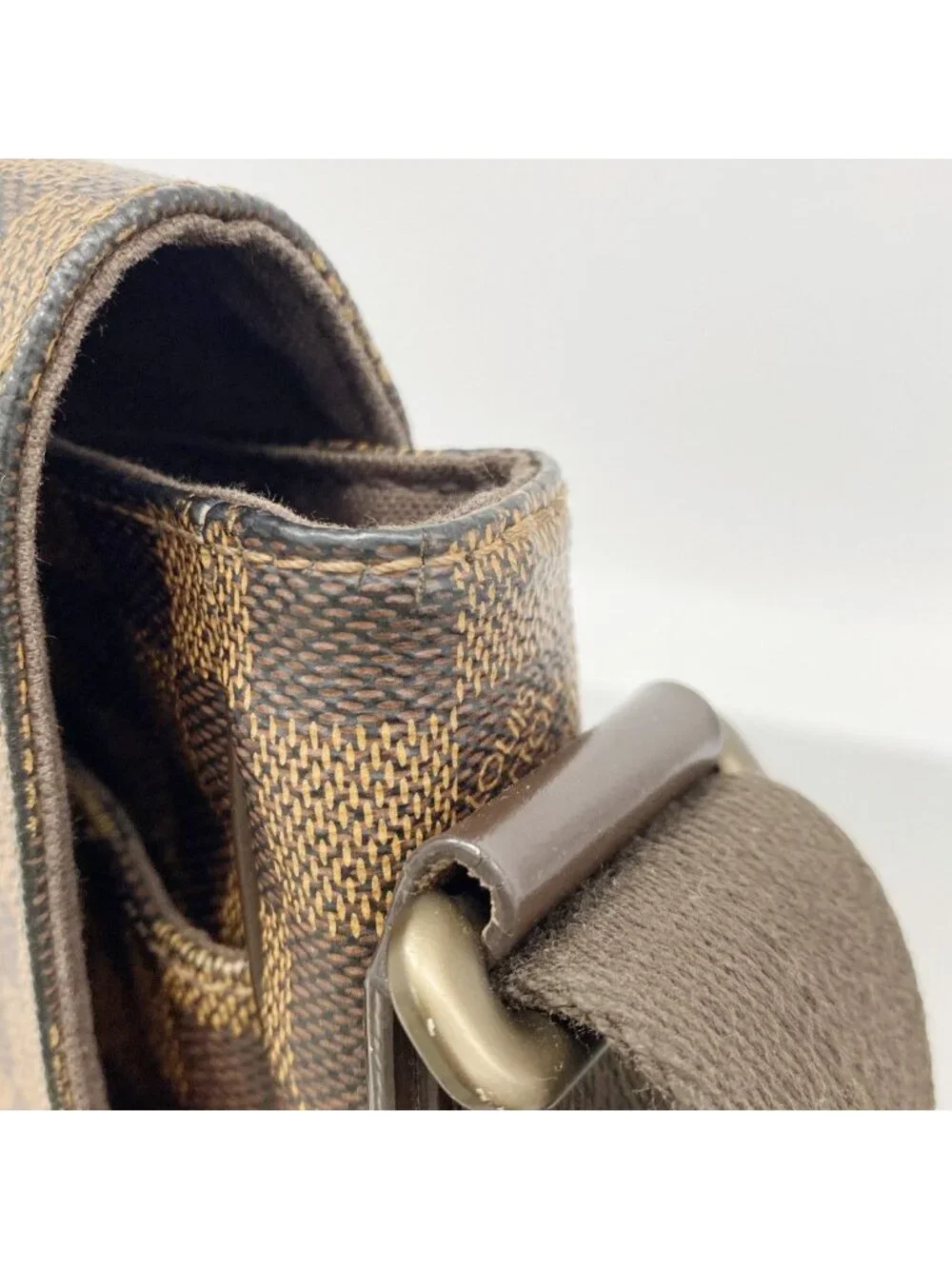 Louis Vuitton Shoulder Bag Damier Brooklyn MM Ebene